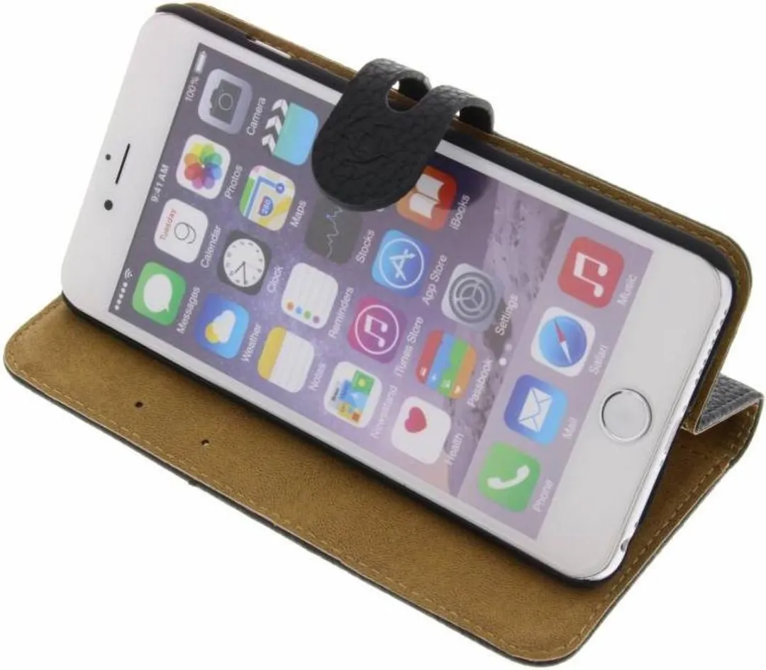 Celly AMBO601BK Hoesje - iPhone 6/6s Plus - Zwart - afbeelding 5 van 6