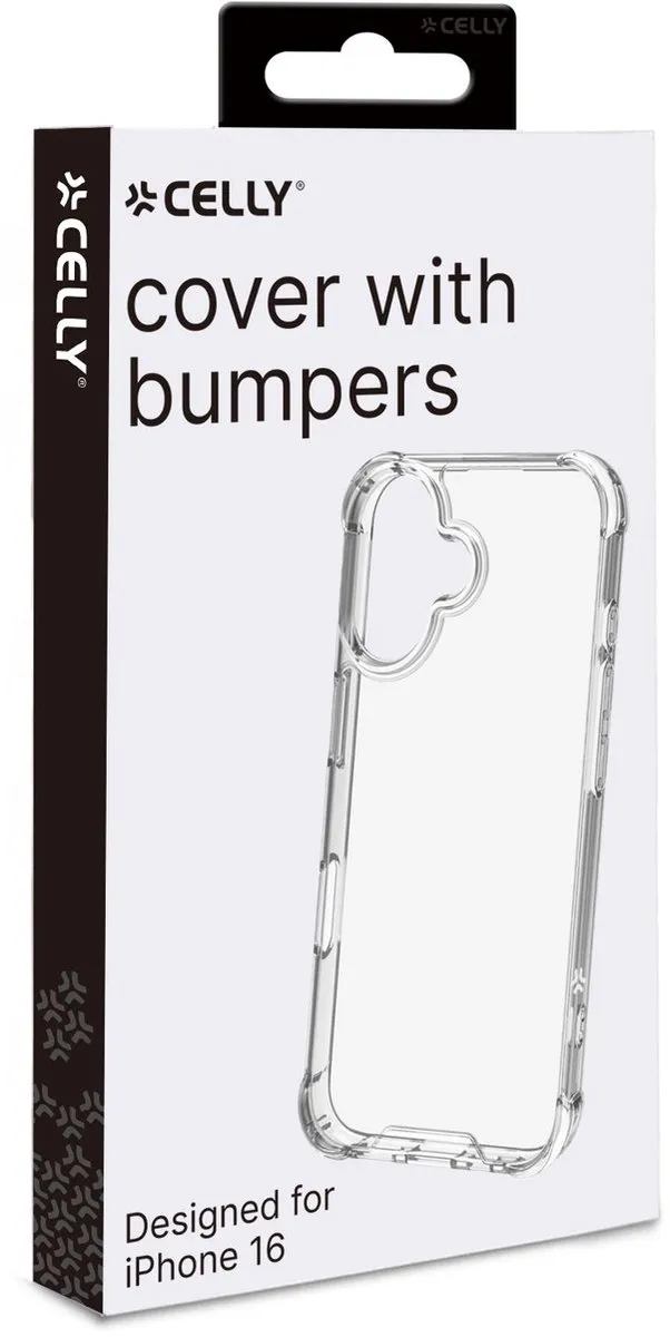 Celly Armor Backcover iPhone 16 - Transparant - afbeelding 6 van 6