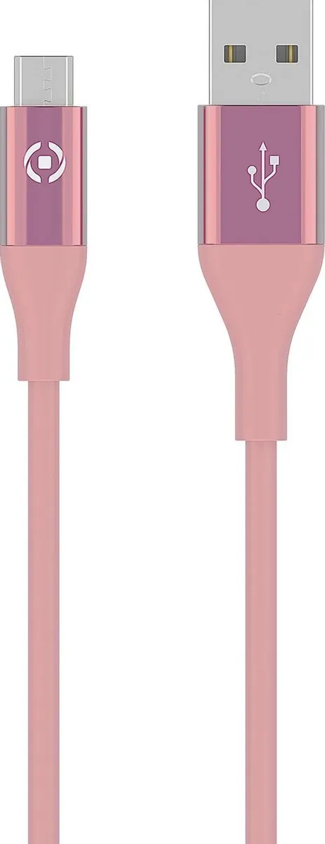 Celly Micro-USB Kabel 1m - Roze