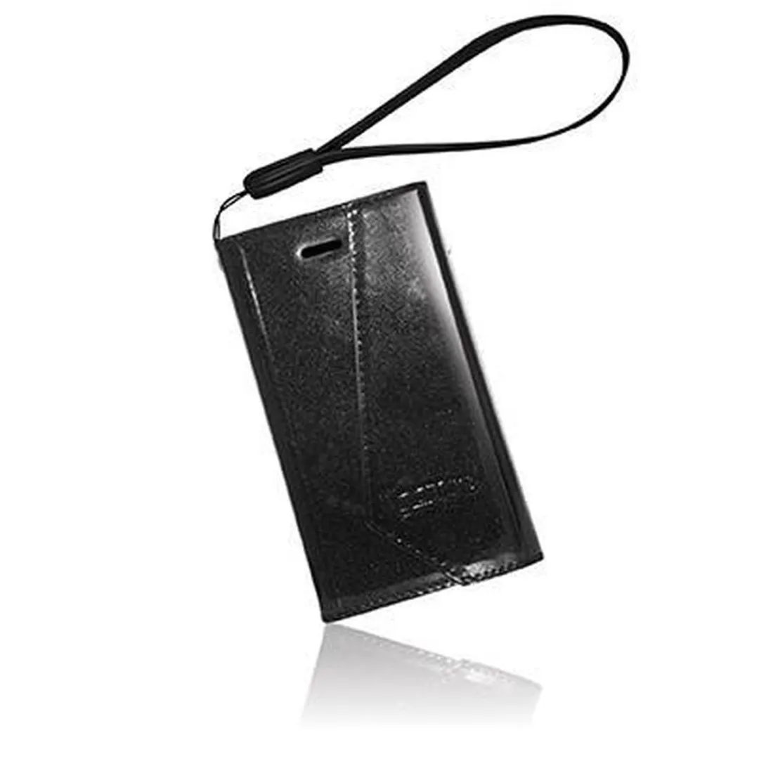 Celly Lady Wally Booktype Hoes iPhone 5/5s - Zwart - LADY185BK - afbeelding 2 van 6