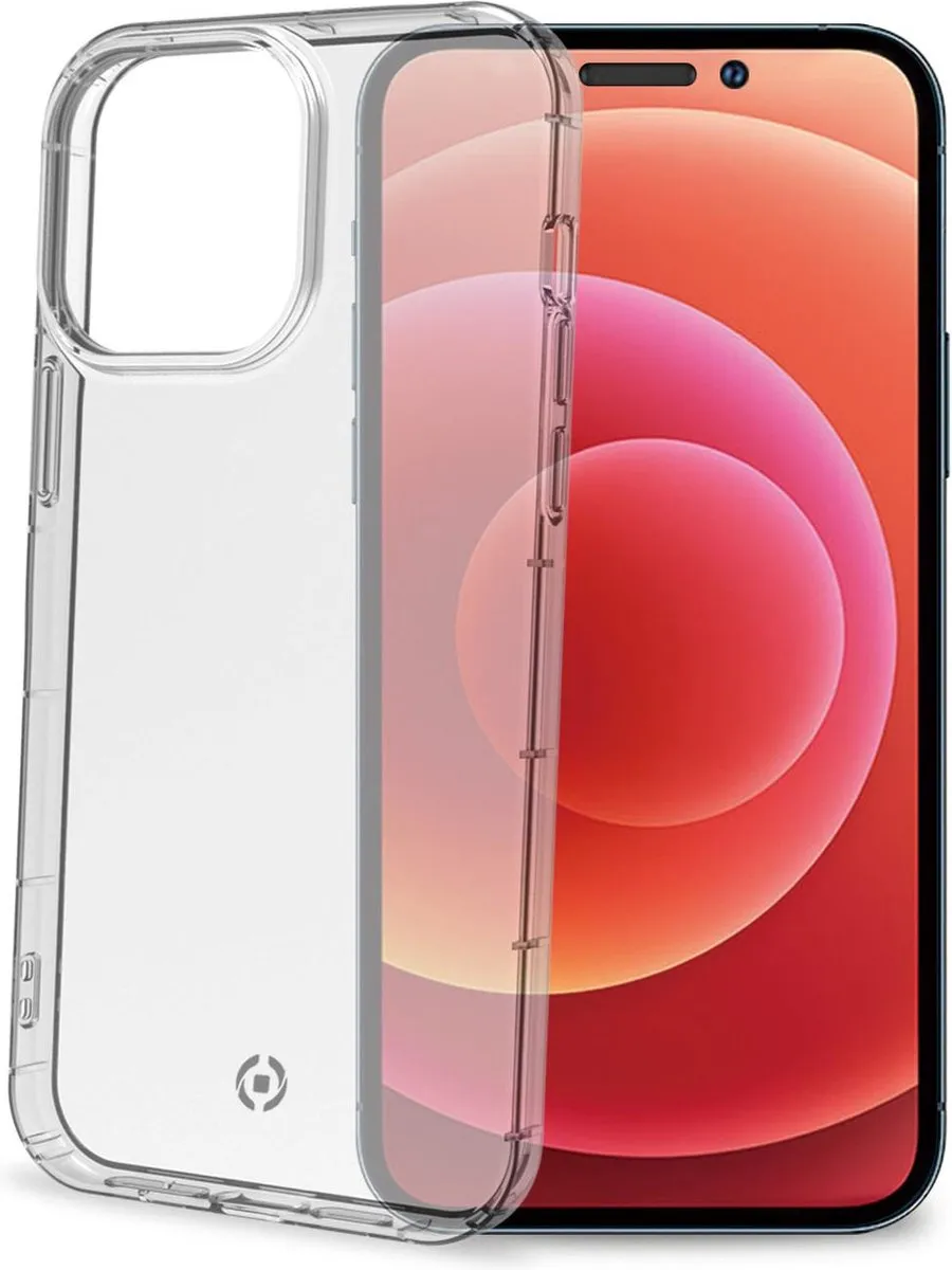 Celly Hexagel Siliconen Hoesje 8021735197171 - iPhone 14 Pro - Transparant