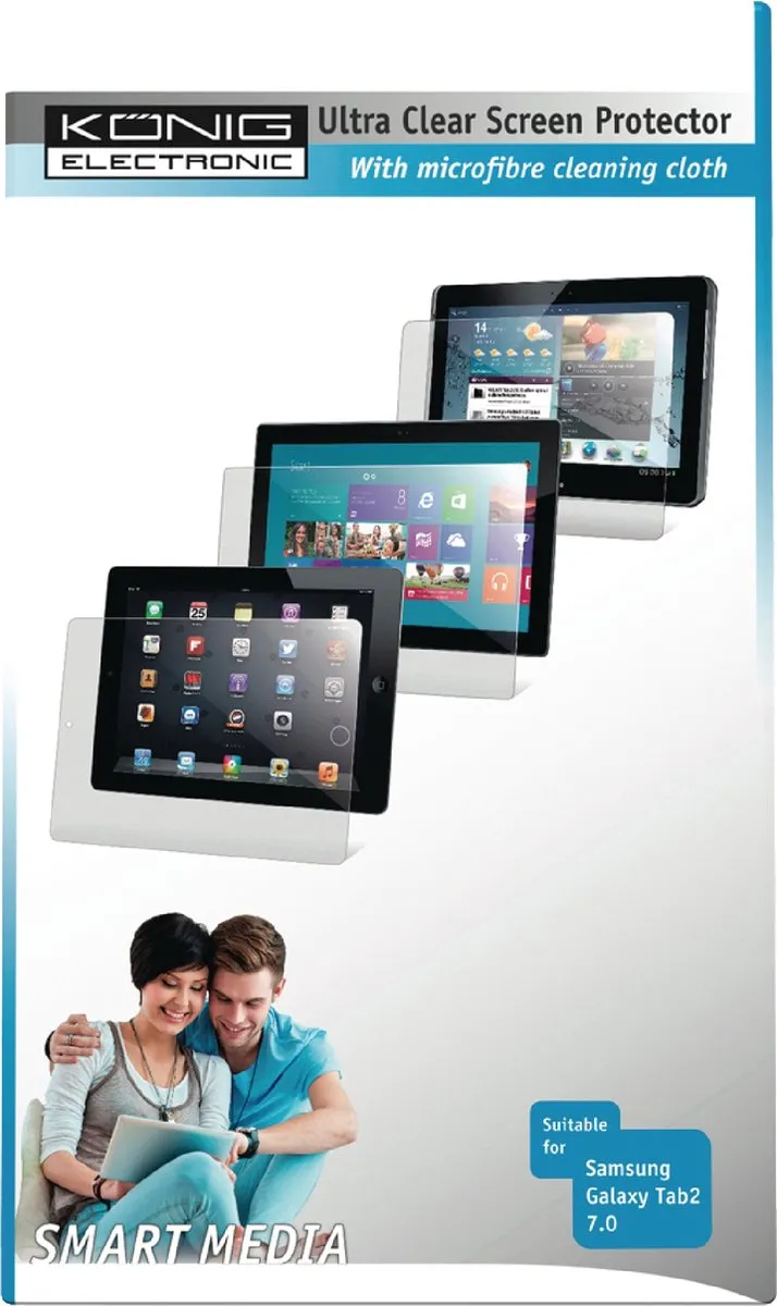 Konig Extrem CS7GALT2SUC100 Displayschutzfolie - Samsung Galaxy Tab 2 7.0 - Transparant