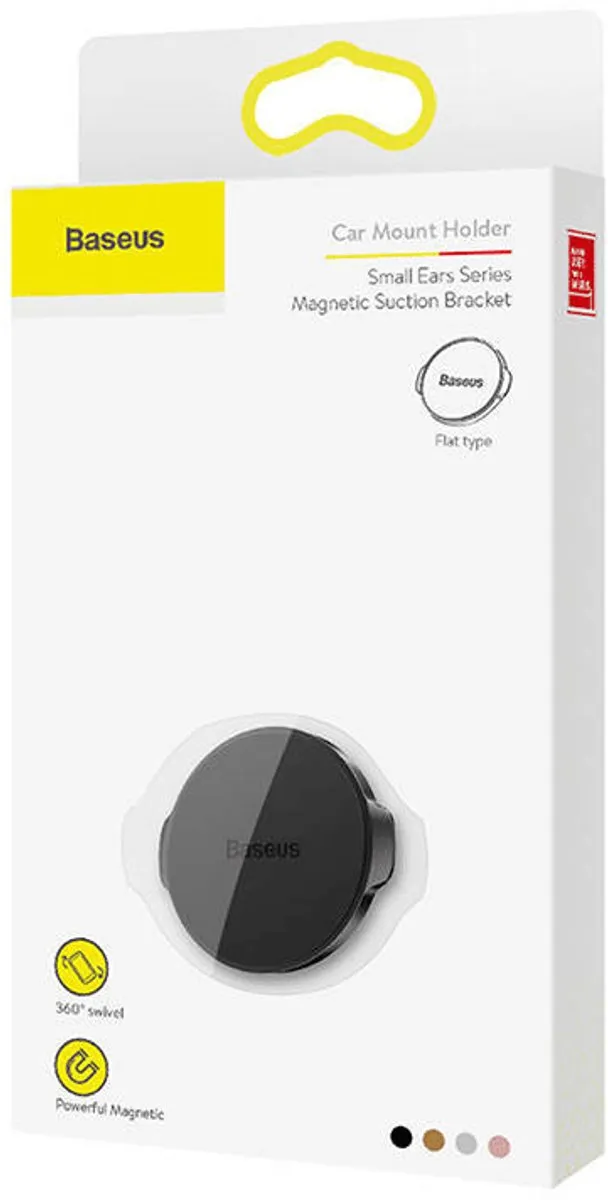 Baseus Universele Magnetische Telefoonhouder Dashboard - 8 Inch - Zwart