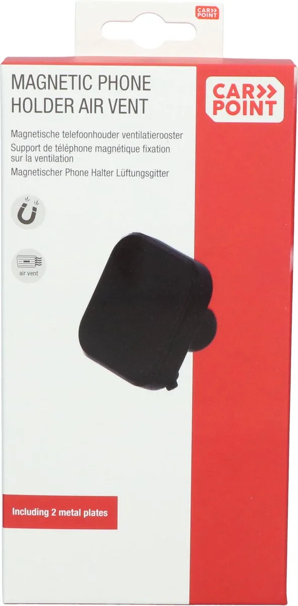 Carpoint Magnetische Smartphonehouder 7.5" - Universeel - Zwart
