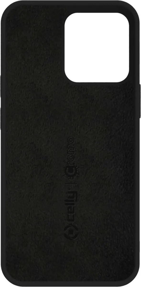 Celly Cromo Back Cover iPhone 13 Pro CROMO1008BK - Zwart