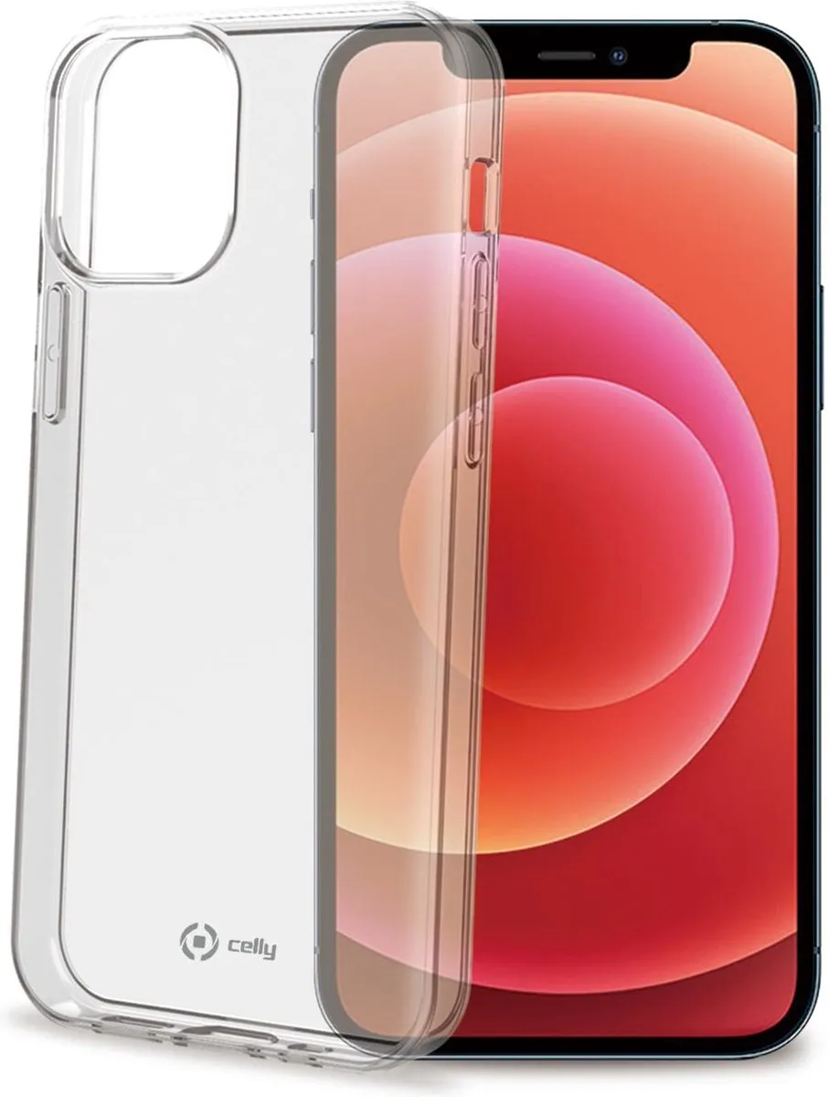 Celly Gelskin Siliconen Hoesje GELSKIN887 - iPhone 12 Pro Max - Transparant