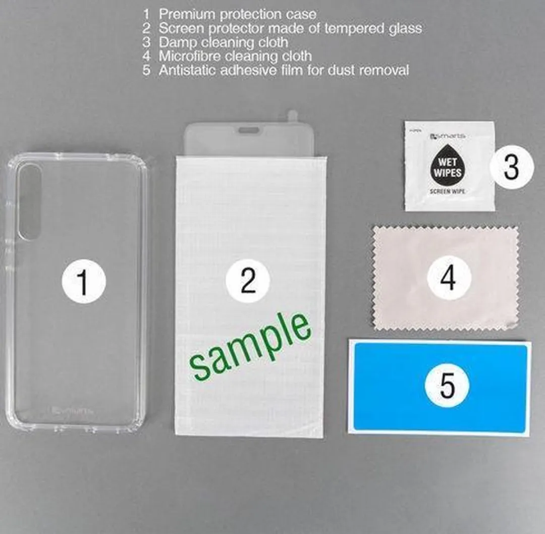 4Smarts 360° Protection Set 4S493054 - Xiaomi Redmi Note 8T - Transparant