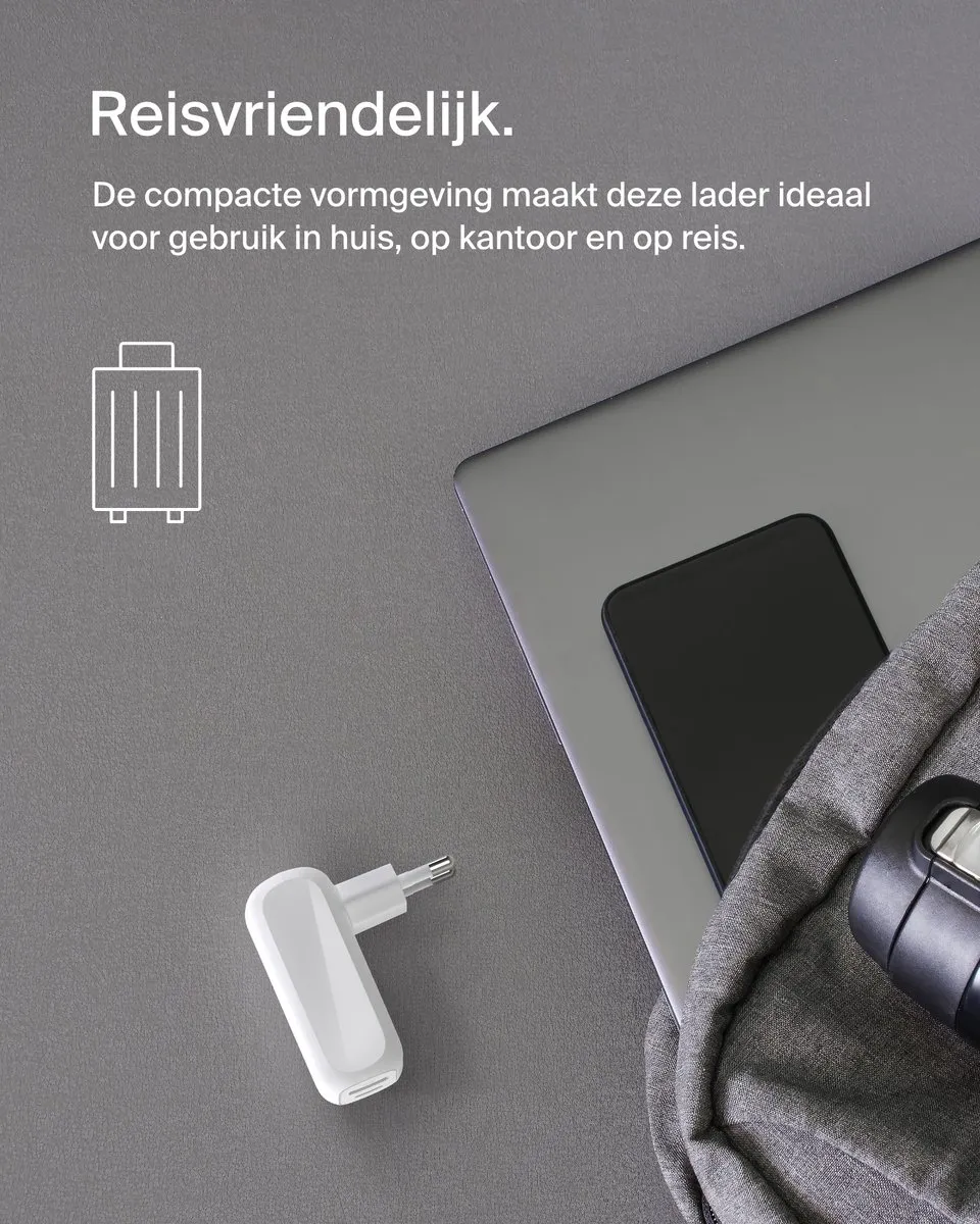 Belkin WCB009vfWH 42W USB Wandlader - 2 Poorten - Wit