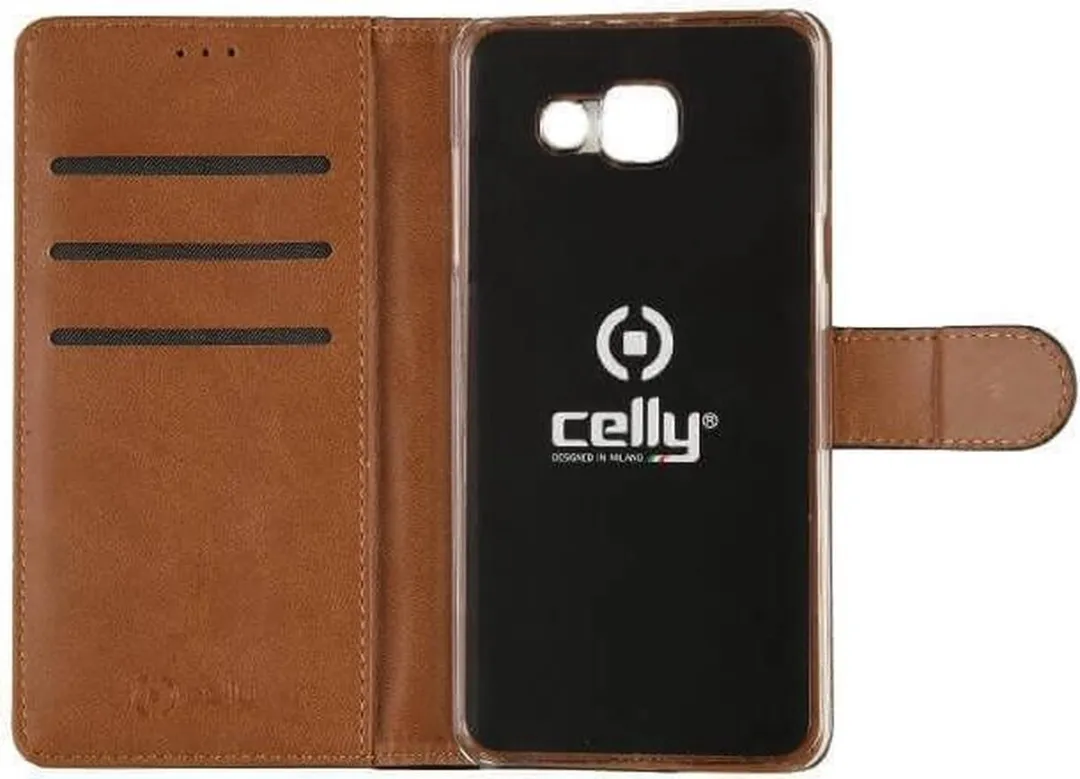 Celly Boekmodel Hoesje Samsung Galaxy A3 2017 SM-A320 - 3 Pasjes - Wit - afbeelding 2 van 3