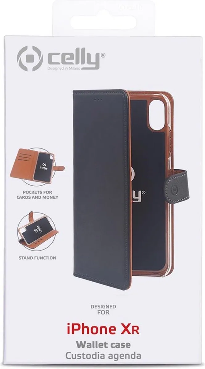 Celly Hoesje iPhone XR WALLY998