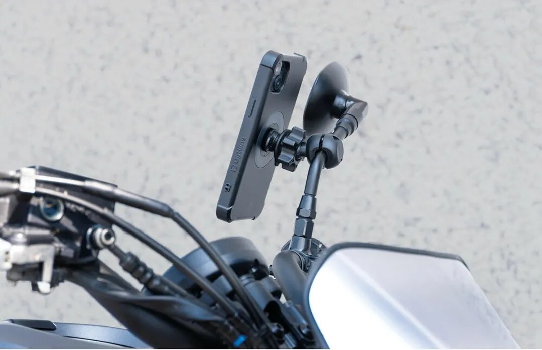 Lampa Telefoonhouder Motor Scooter Spiegelbevestiging - iPhone 14 Pro Max - afbeelding 5 van 6