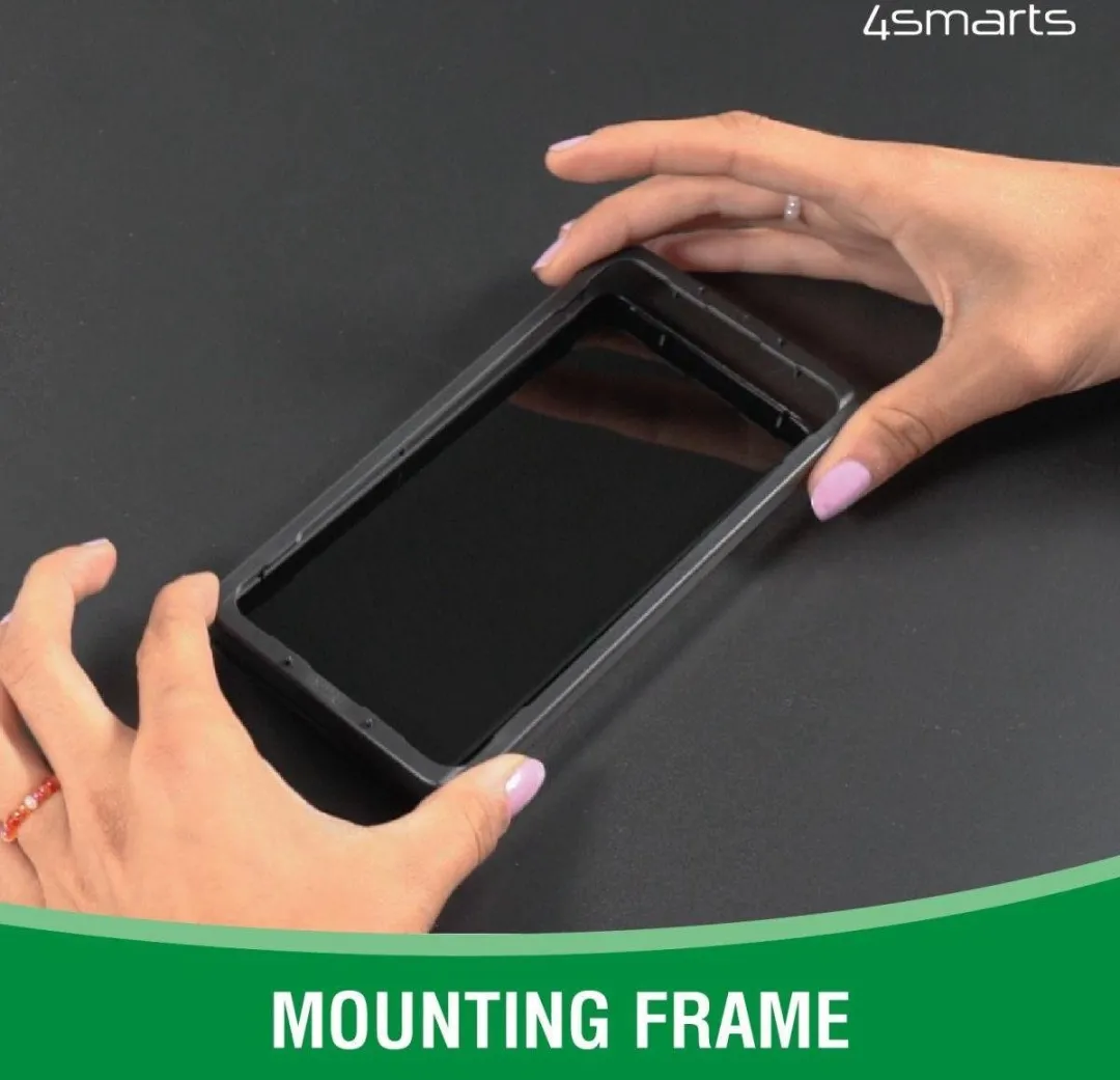 4Smarts X-Pro iPhone 13 Pro Max Schermbeveiliging met Montageframe