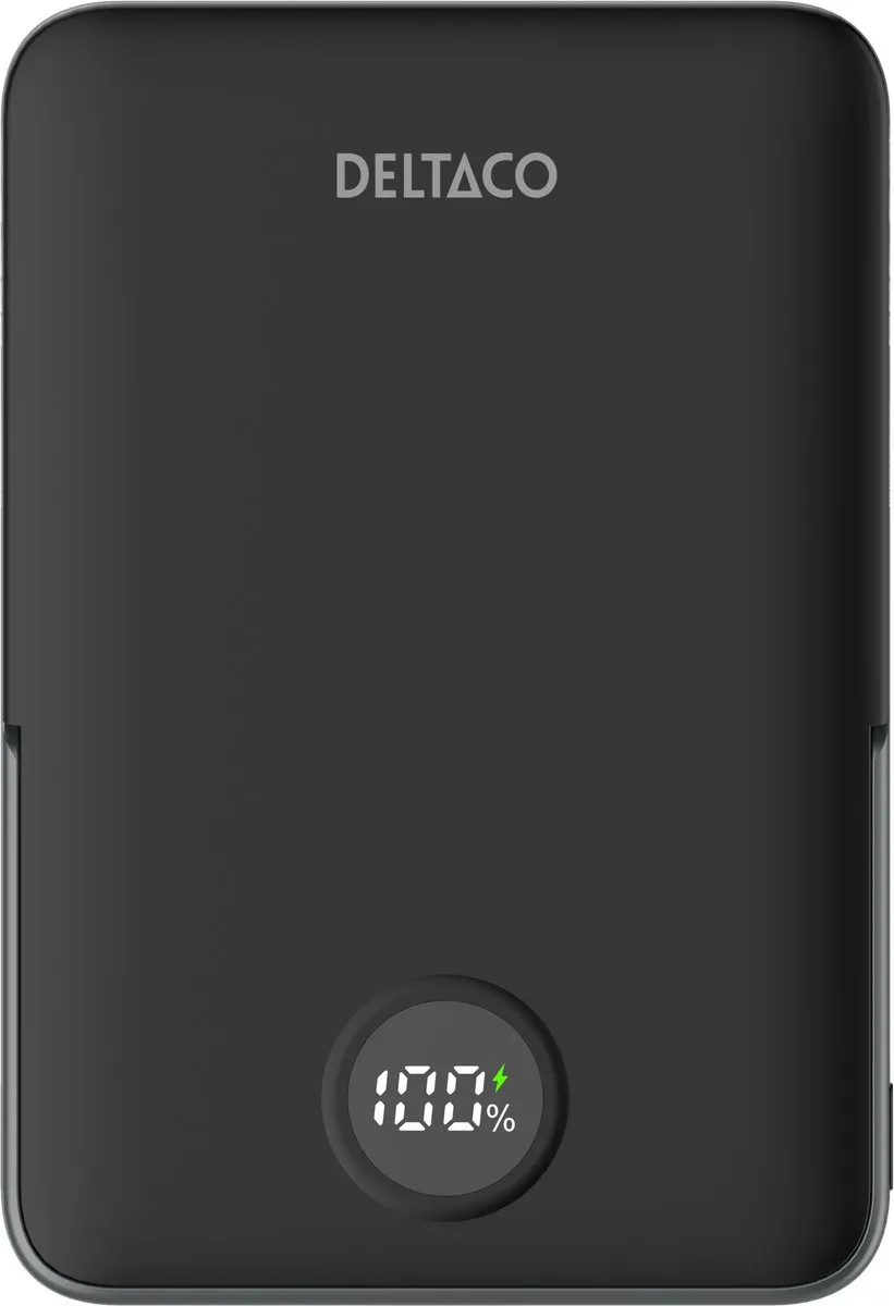 Deltaco PB-Q1007 Powerbank 5000mAh - 2x USB-C 20W - Zwart - afbeelding 3 van 6