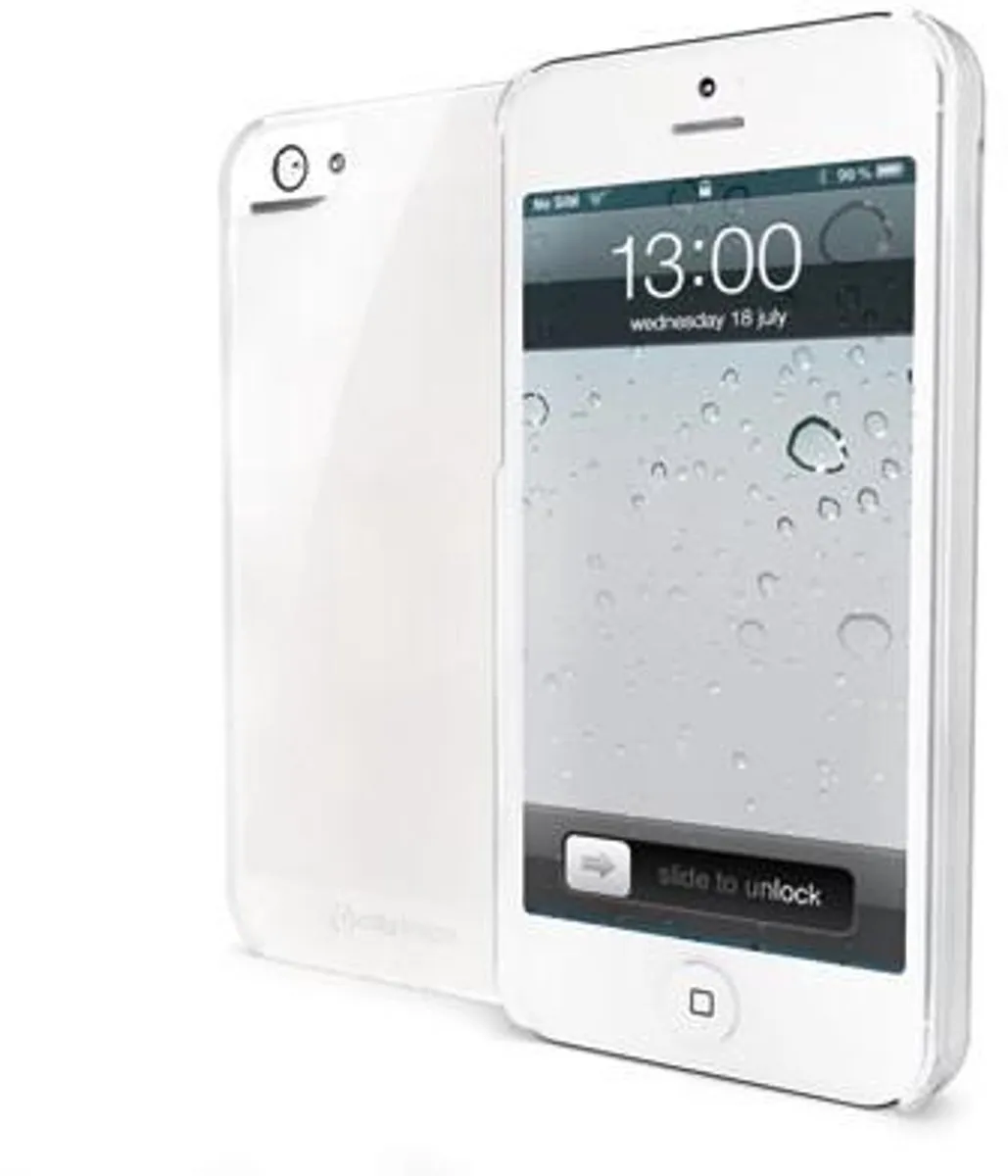 Celly Gelskin Cover iPhone 5/5s - Transparant - MPN 5-5073390