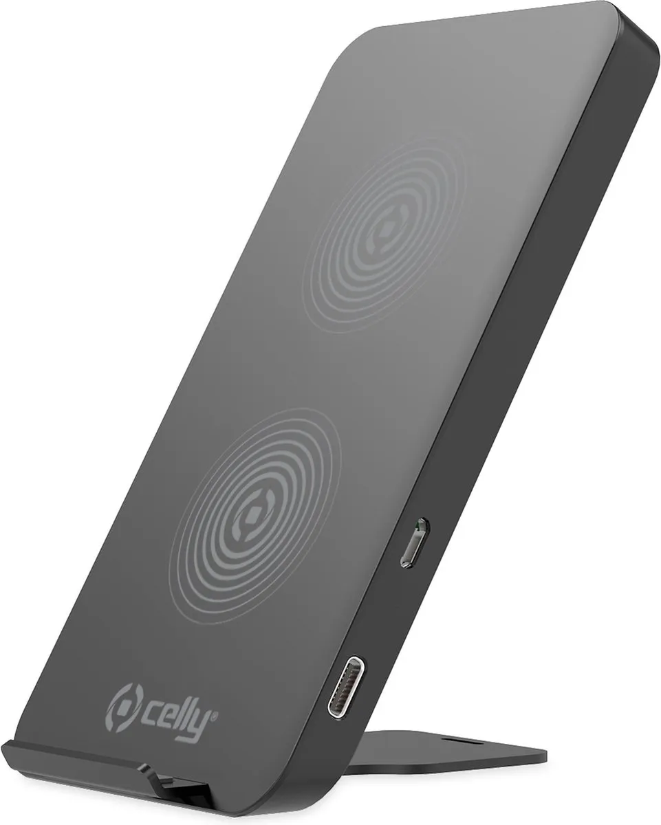 Celly WLFASTSTANDBK Qi Oplaadstandaard