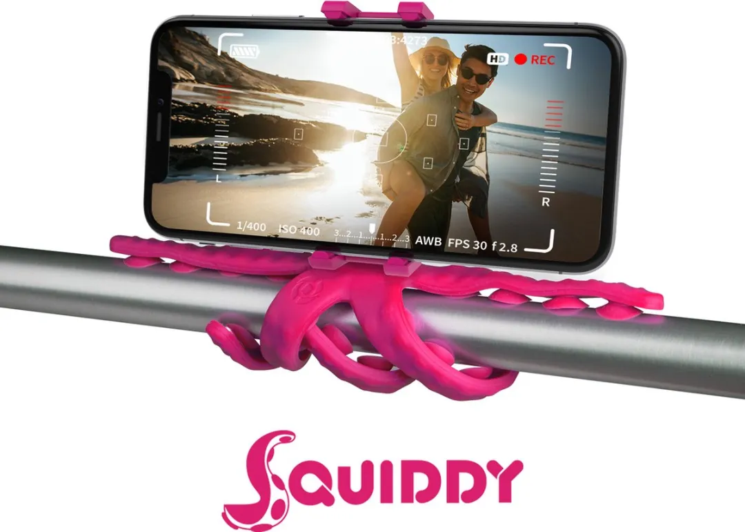 Celly Paarse Squiddy Flexible Smartphonehouder