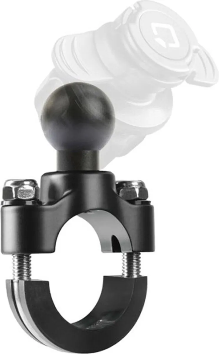 Lampa Optiline Type Pro Telefoonhouder - Stuurbevestiging 22-28mm - Zwart