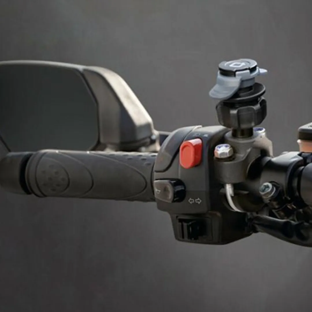 Lampa Optiline Type Pro Telefoonhouder - Stuurbevestiging 22-28mm - Zwart