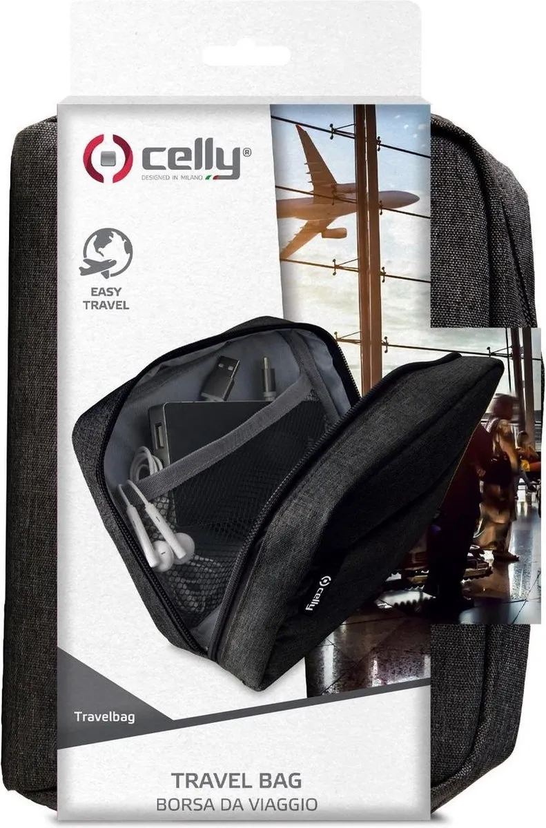 Celly Universele Reisorganizer - Zwart