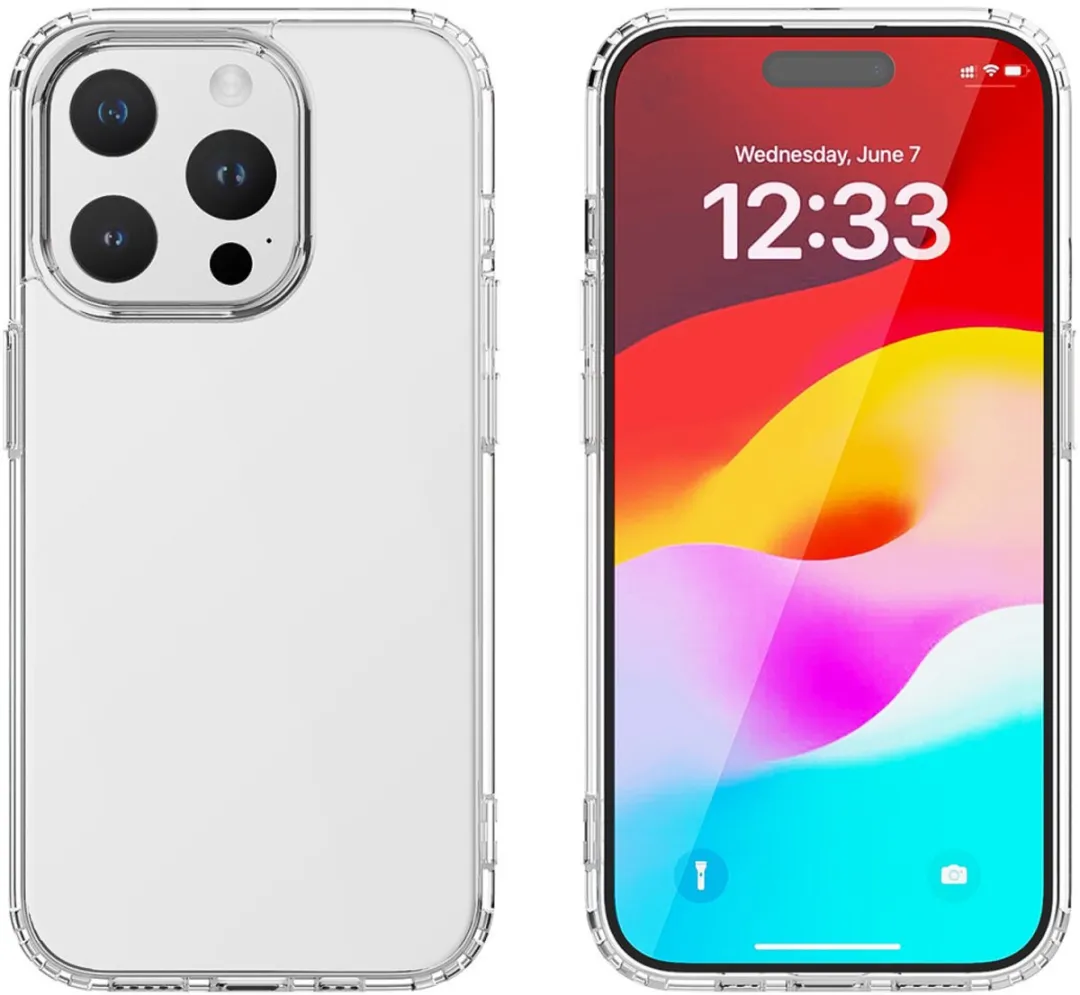 4Smarts 540605 Beschermingskit iPhone 15 Pro Max - Transparant
