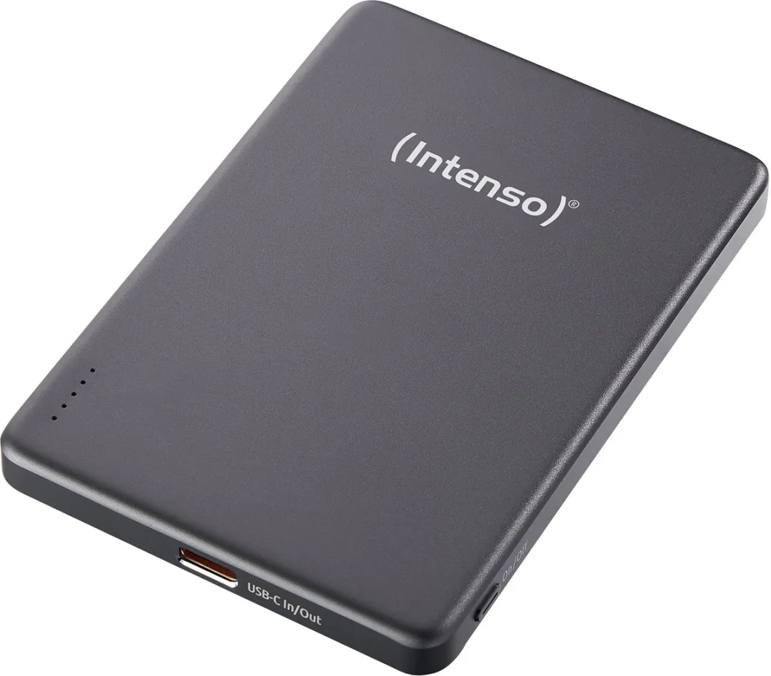 Intenso MW5000 Powerbank 5000mAh - 20W PD - MagSafe - Grijs