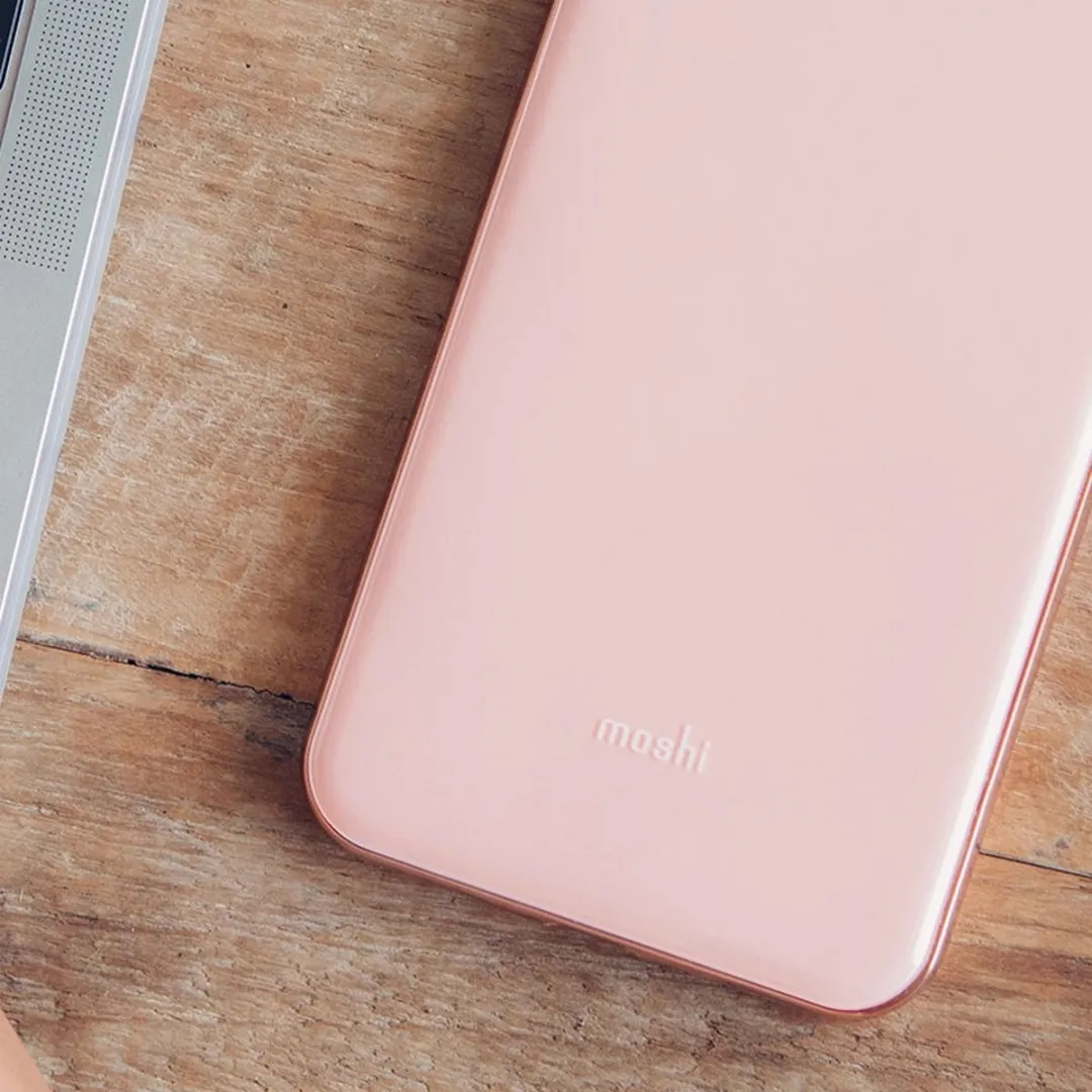 Moshi iGlaze Hoesje iPhone XS Max - Taupe Pink - 99MO113302 - afbeelding 6 van 6