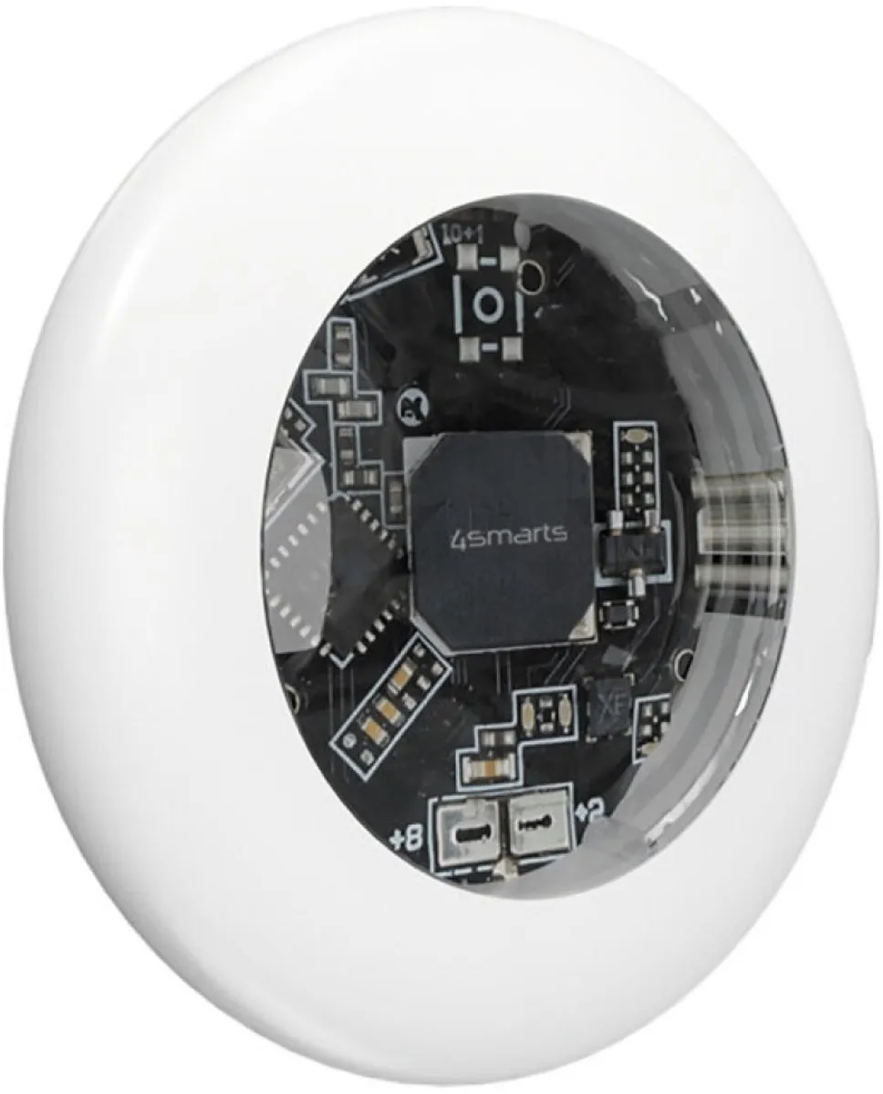 4Smarts SkyTag Slim Bluetooth Tracker 2-Pack - Wit/Transparant