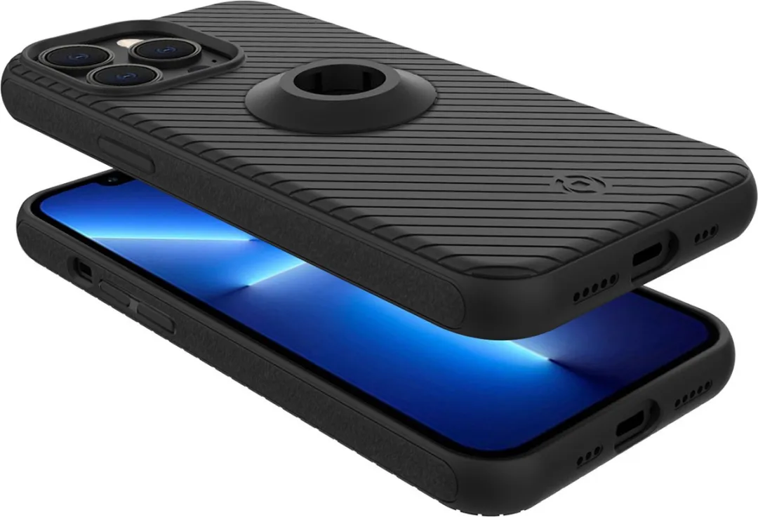 Celly Snap iPhone 13 Pro Hoesje - Zwart - SNAP1008BK