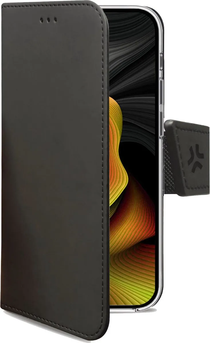 Celly Wally Bookcase Hoesje WALLY1056 - iPhone 15 Pro Max - 3 Pasjes - Zwart - afbeelding 4 van 4