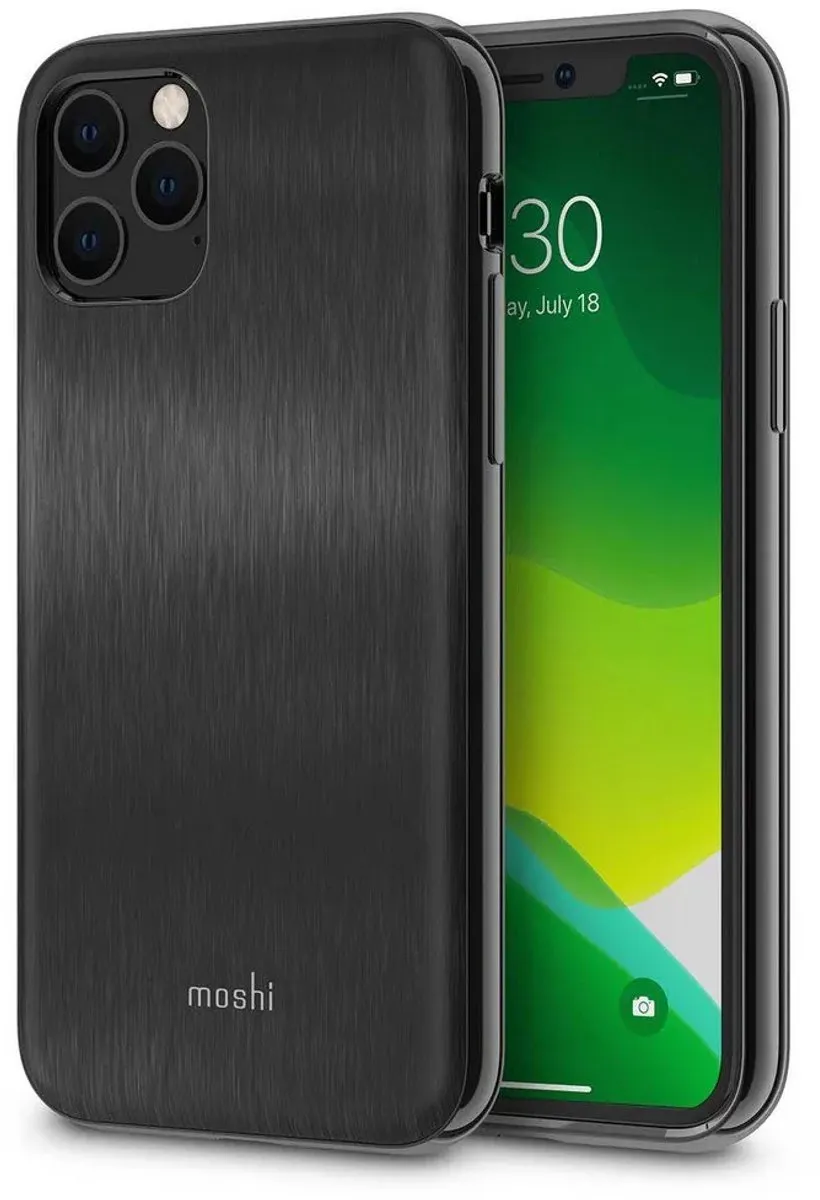 Moshi iGlaze Hoesje iPhone 11 Pro - Zwart