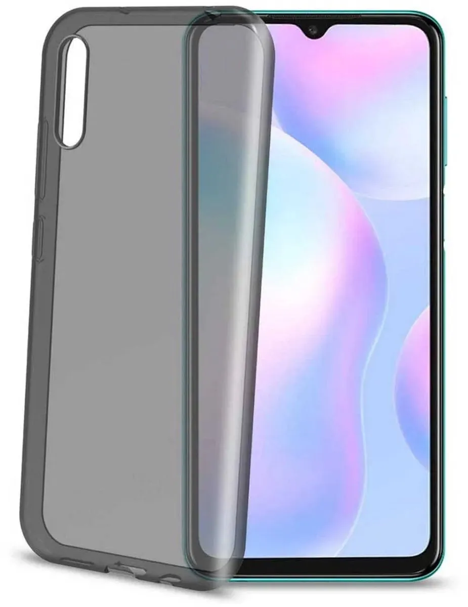 Celly Xiaomi Redmi 9A/9AT Gelskin Hoes - Grijs