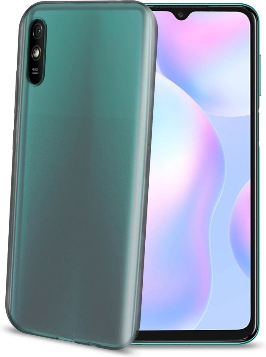 Celly Xiaomi Redmi 9A/9AT Gelskin Hoes - Grijs