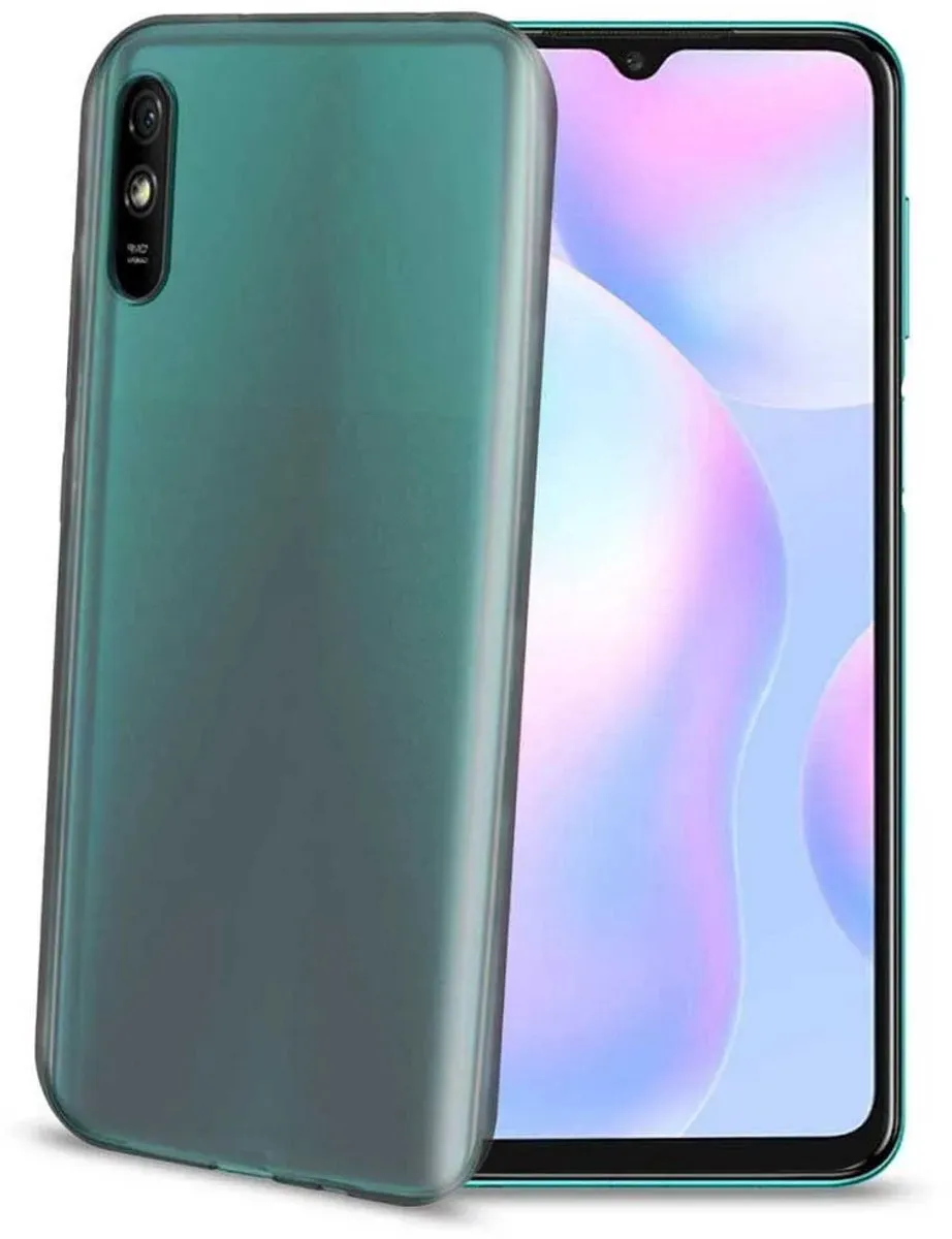 Celly Xiaomi Redmi 9A/9AT Gelskin Hoes - Grijs