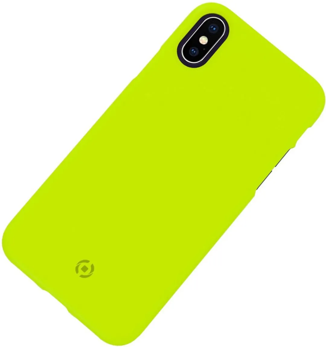 Celly Shock Back Cover iPhone X/Xs SHOCK900YL - Geel