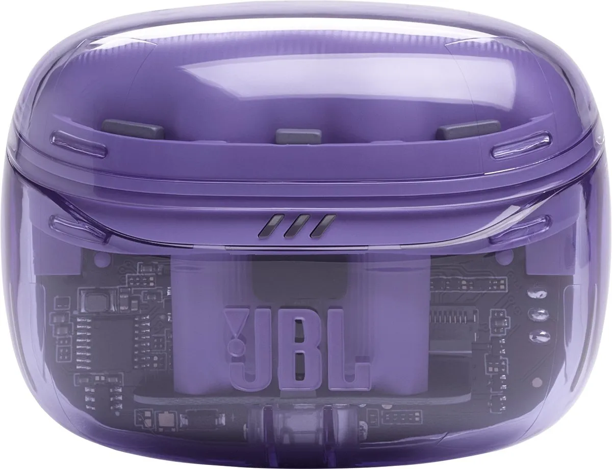 JBL Tune Beam 2 True Wireless Oordopjes - 48 uur - IP54 - Paars
