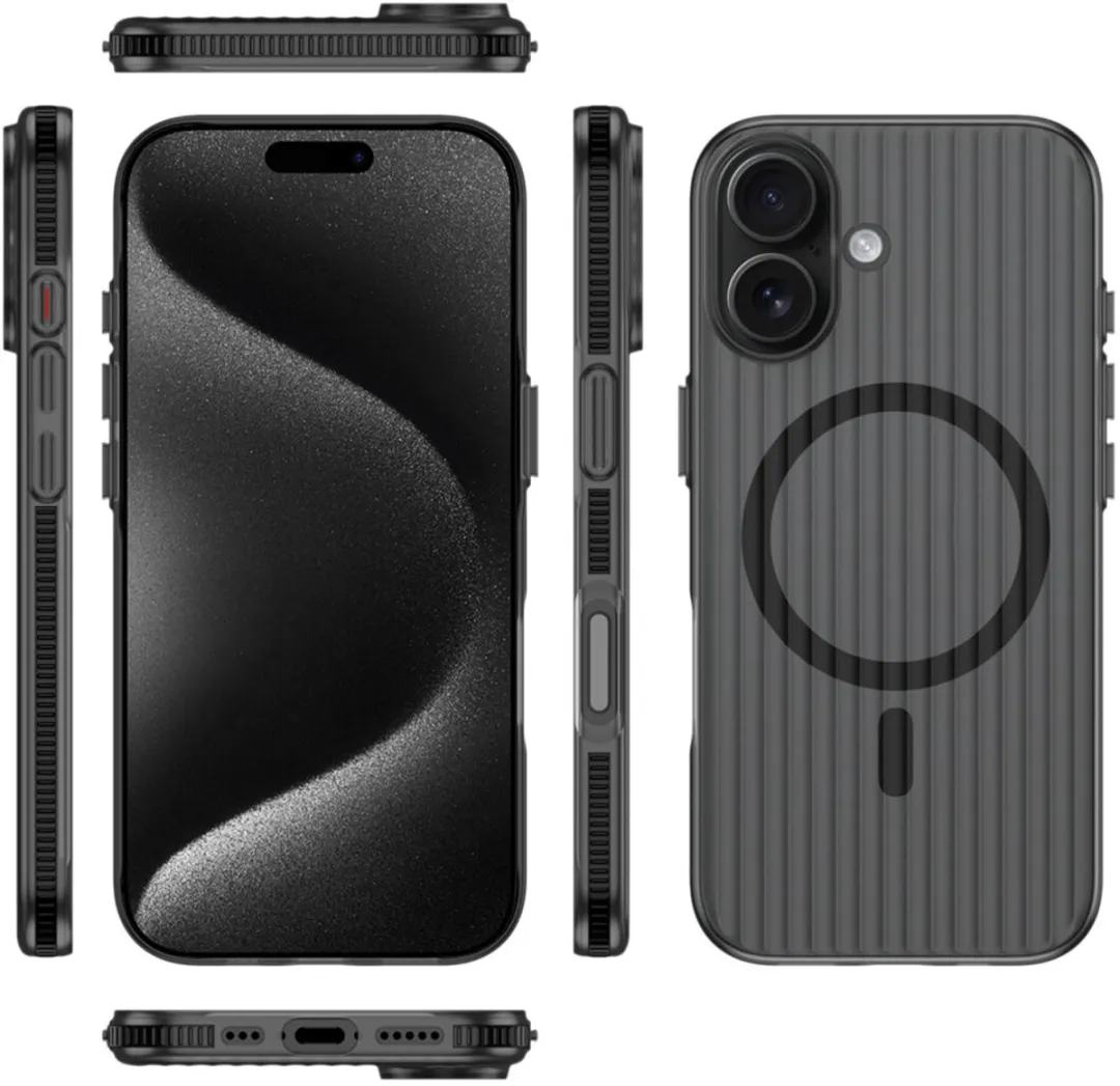 4Smarts 541639 iPhone 17 Hoes - Zwart/Transparant - afbeelding 5 van 6