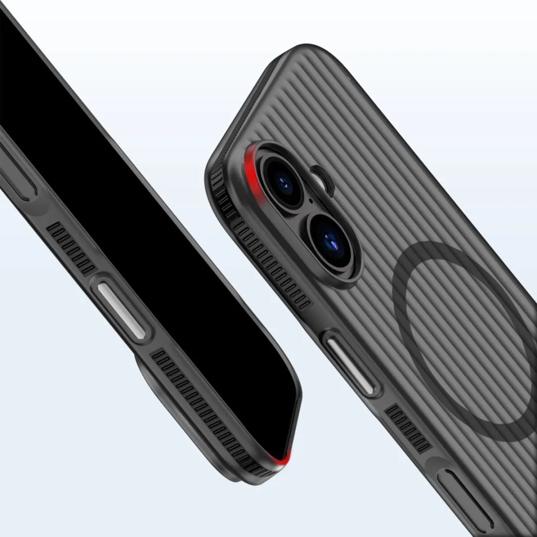 4Smarts 541639 iPhone 17 Hoes - Zwart/Transparant - afbeelding 3 van 6