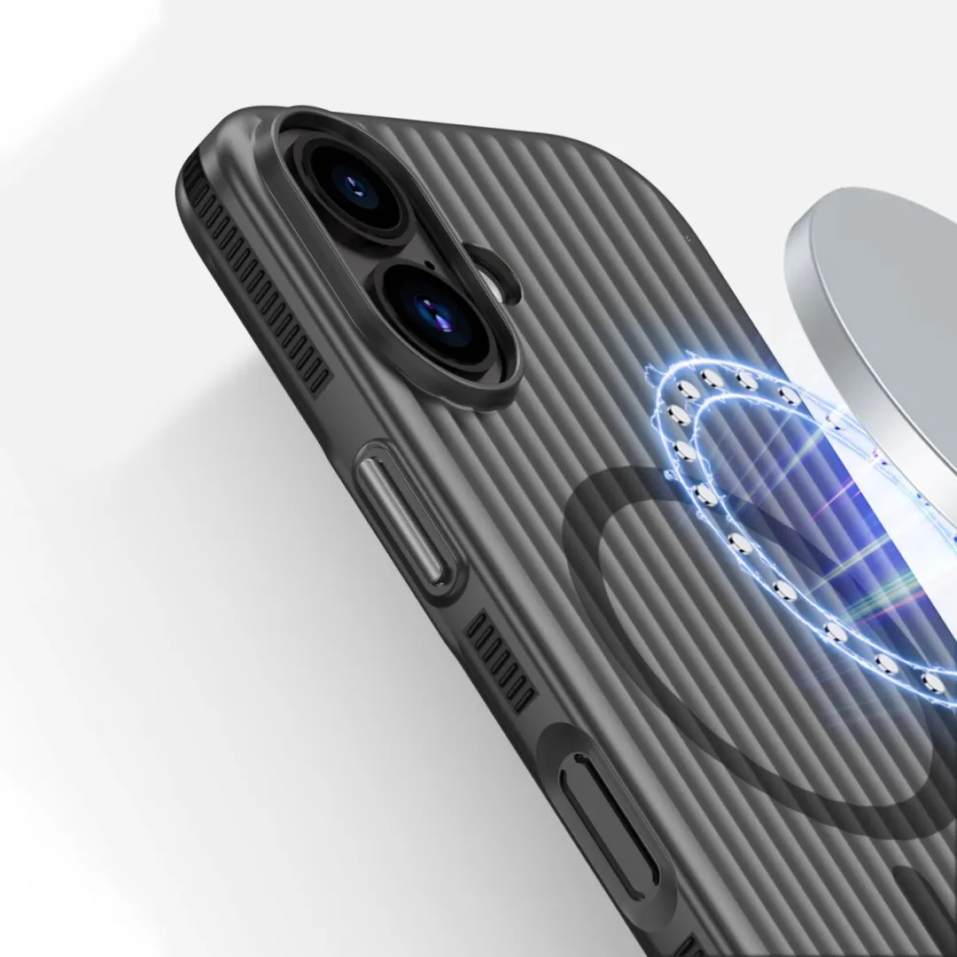 4Smarts 541639 iPhone 17 Hoes - Zwart/Transparant - afbeelding 2 van 6
