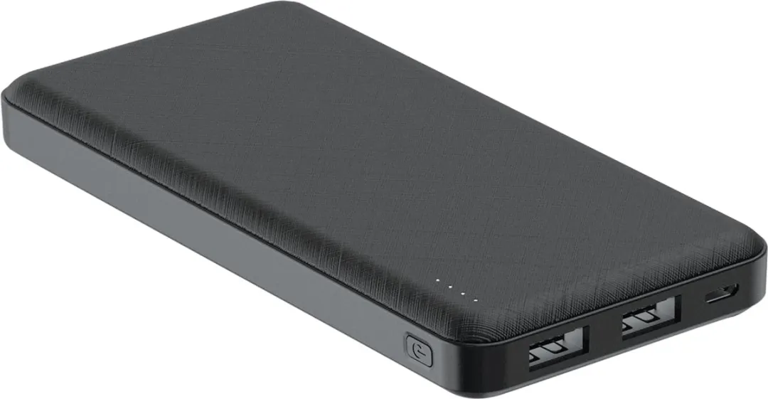 Celly Energy Powerbank PBE10000BK 10000mAh - 2x USB - Zwart
