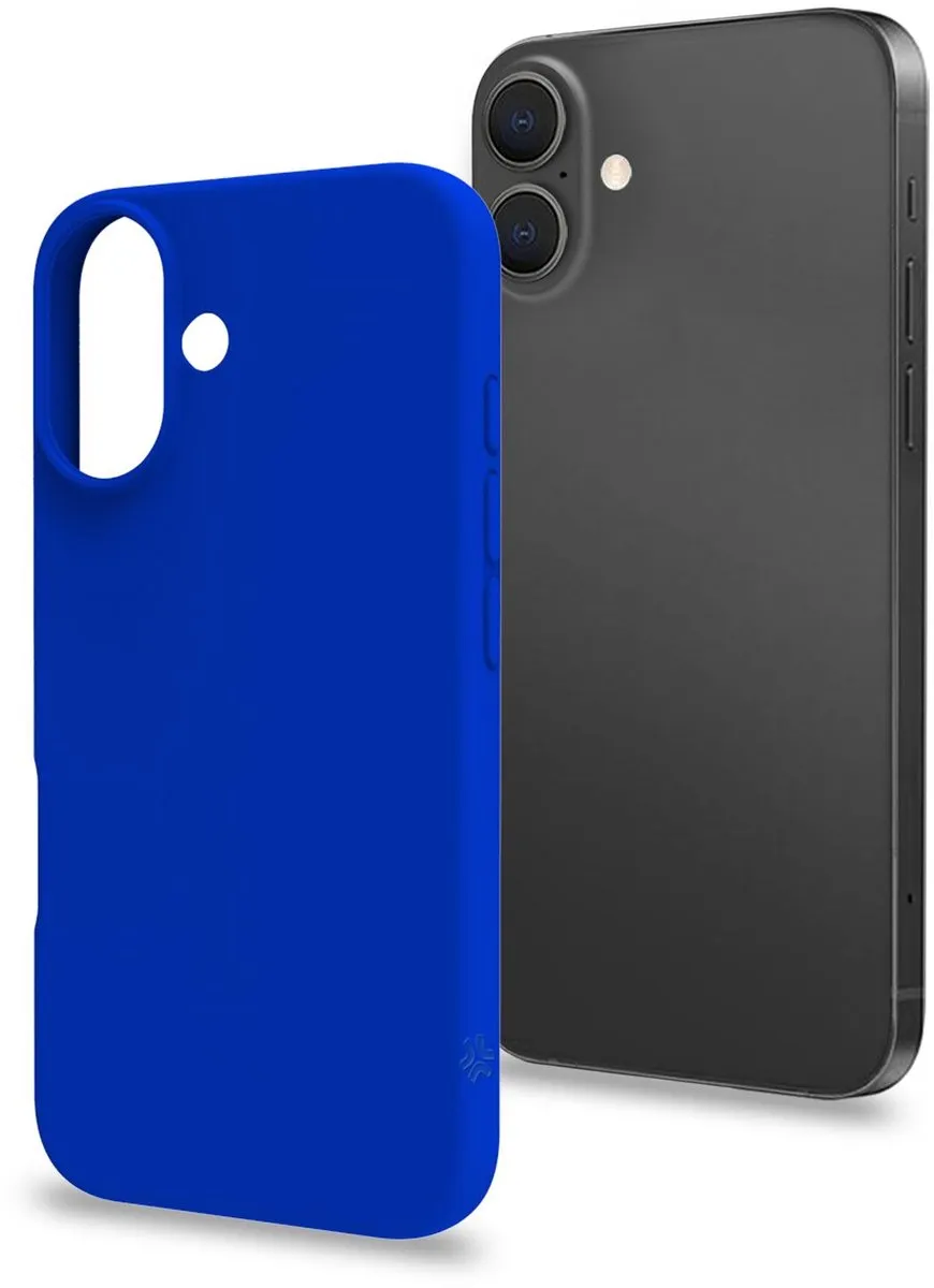 Celly CROMO1078BL iPhone 16 Hoes - Blauw - afbeelding 6 van 6