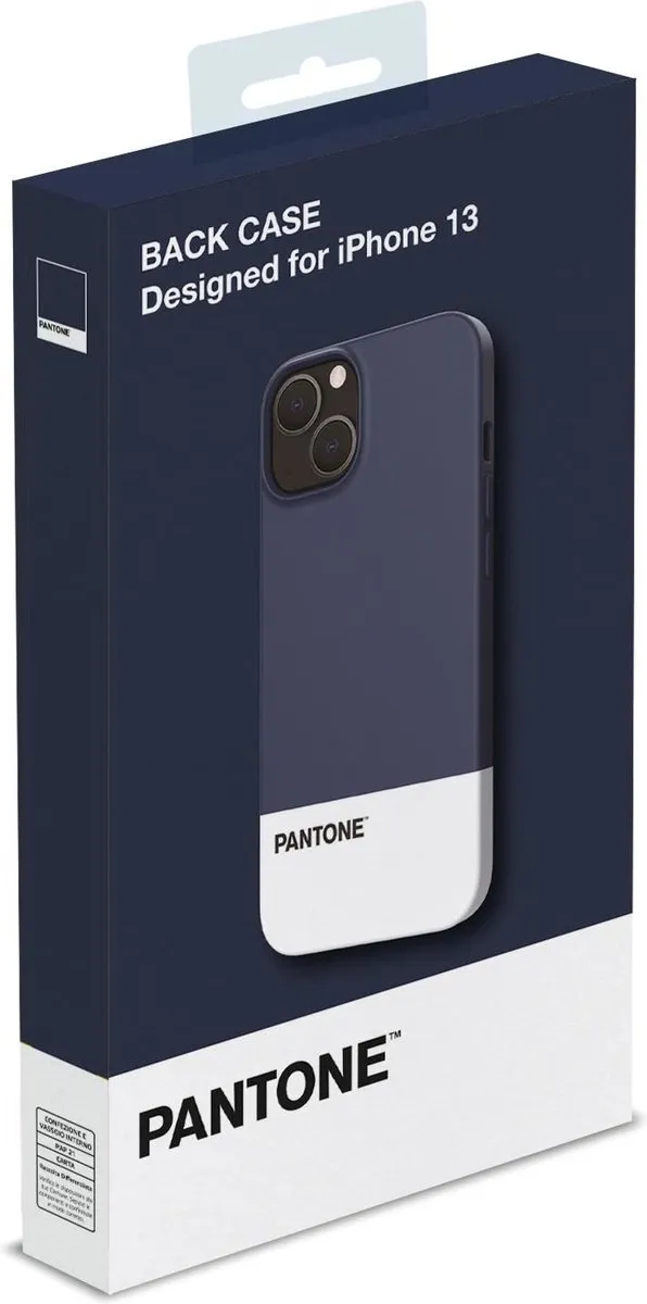 Celly Pantone Back Cover iPhone 13 PT-PC1007N - Blauw