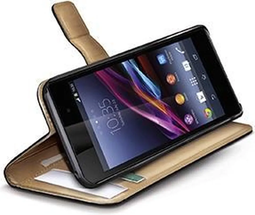 Celly Wally Case Sony Xperia Z1 - Zwart - afbeelding 3 van 3