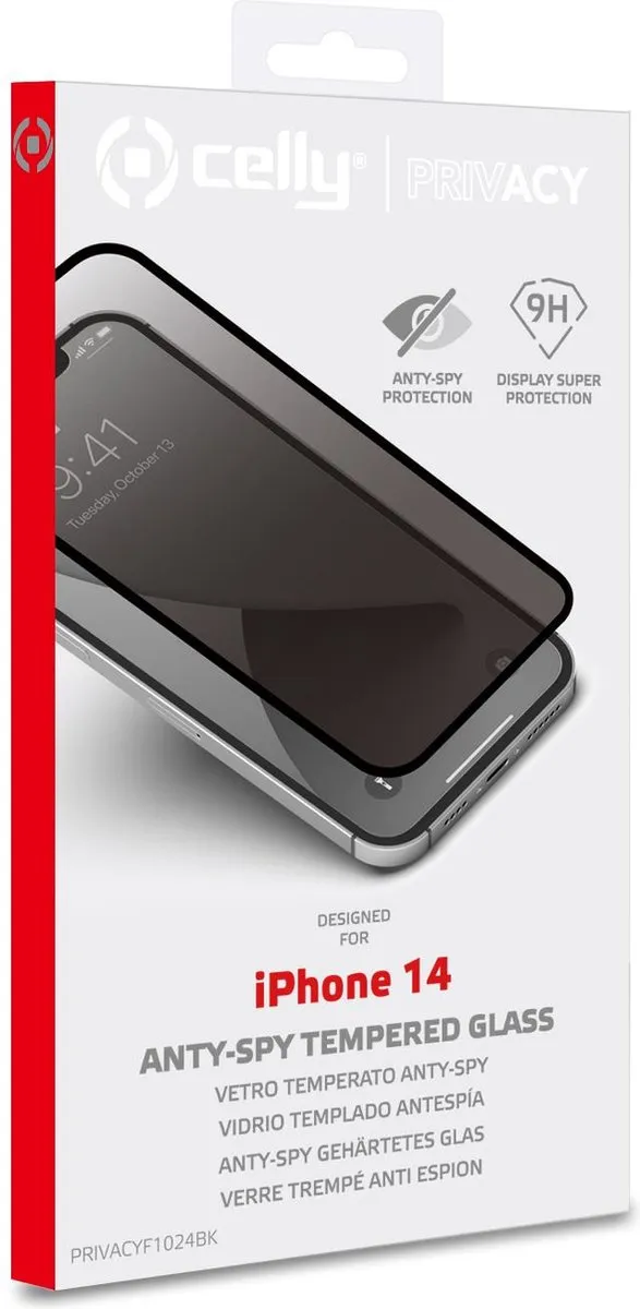 Celly iPhone 14 Screen Protector - 1 Stuk - afbeelding 5 van 6