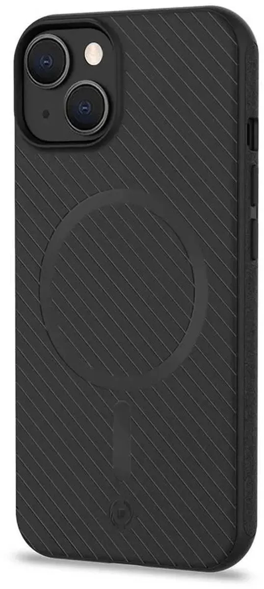 Celly UltraMag Siliconen Hoesje iPhone 14 Pro Max - Zwart - 8021735197614