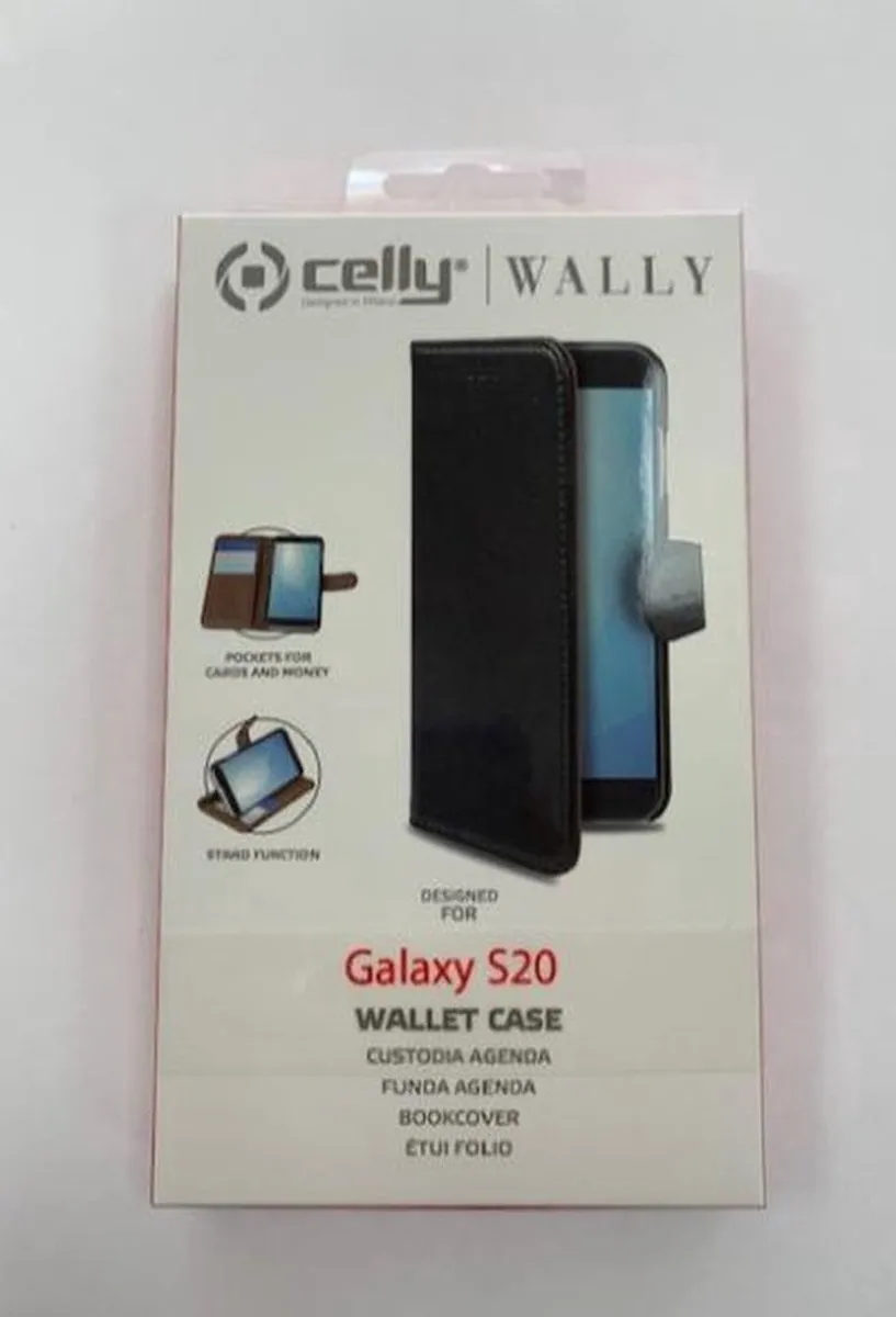 Celly Wally Bookcase Hoesje Zwart - 3 Pasjes - afbeelding 6 van 6