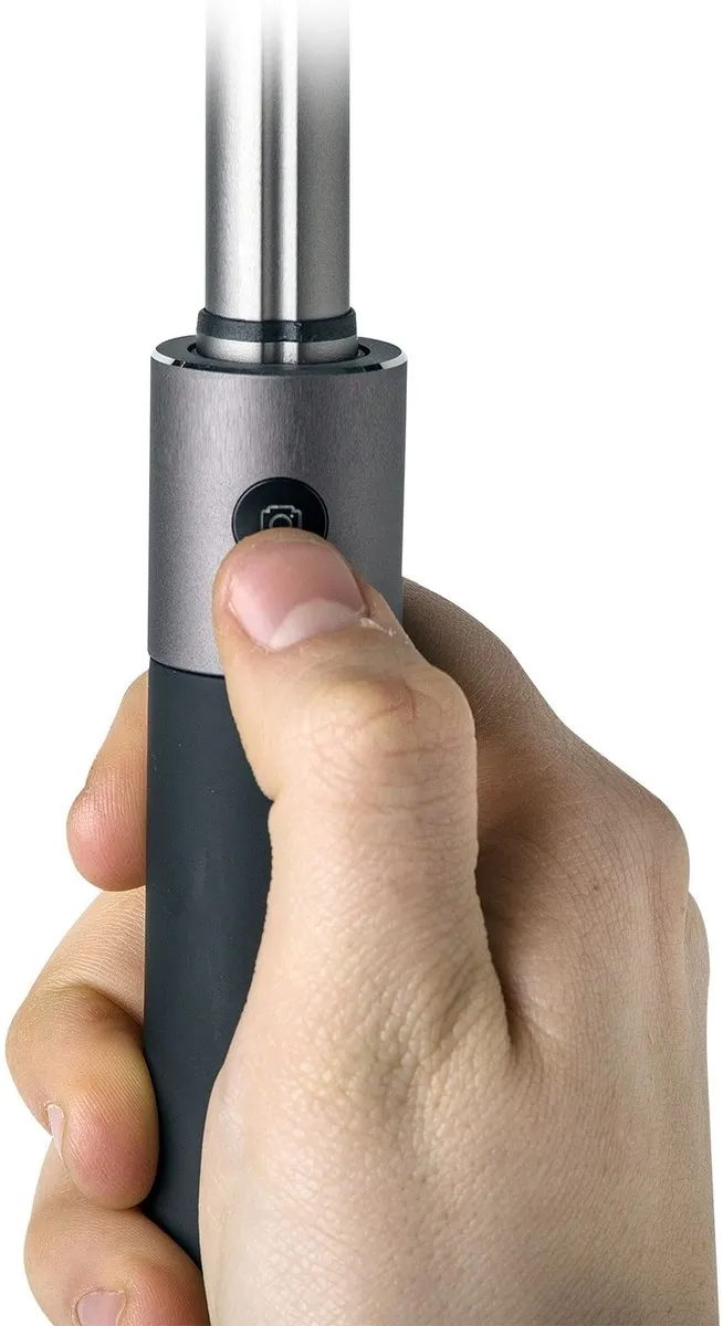 Celly ClickMono Selfiestick Bluetooth - 6" - Zwart
