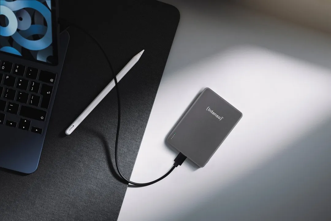 Intenso MW10000 Powerbank 10.000mAh - 20W PD - Grijs