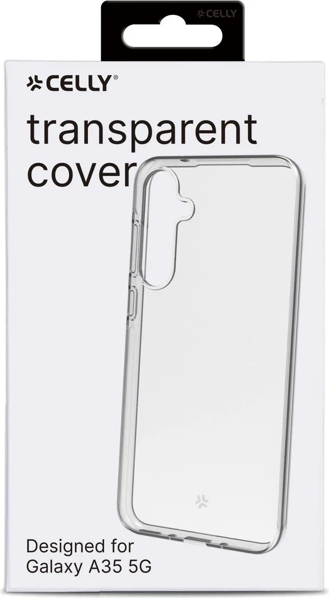 Celly Gelskin Siliconen Hoesje 8021735207054 - Samsung Galaxy A35 - Transparant