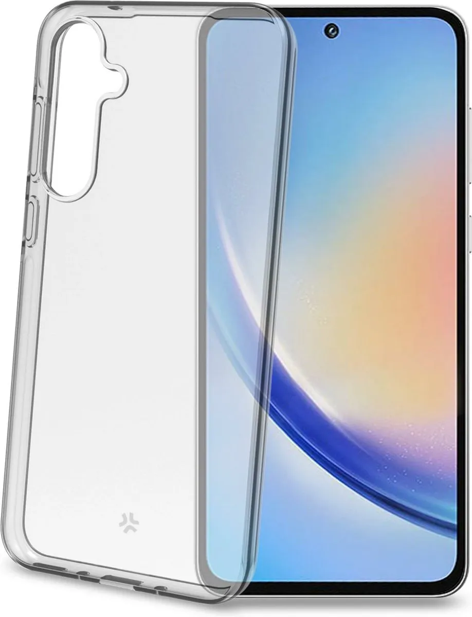 Celly Gelskin Siliconen Hoesje 8021735207054 - Samsung Galaxy A35 - Transparant