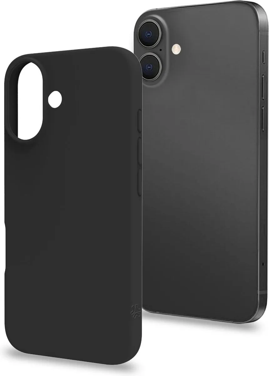Celly CROMO1078BK iPhone 16 Hoes - Zwart